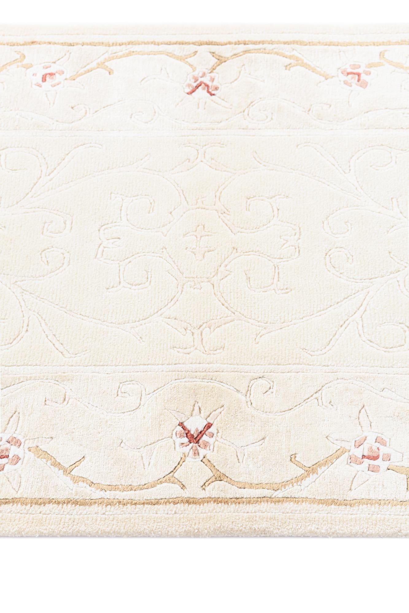 2' 8 x 9' 10 Hand Knotted Darya Wool Runner Rug