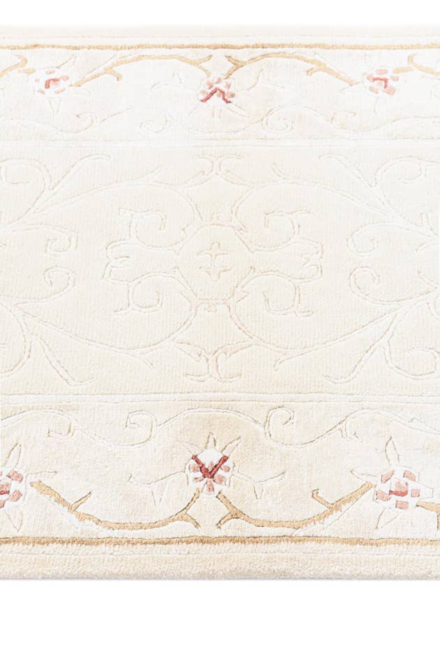 Detail image of 2' 8 x 9' 10 Hand Knotted Darya Wool Runner Rug