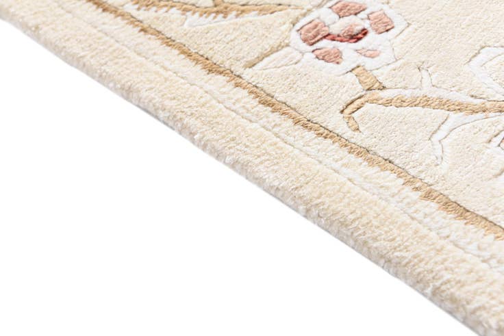 Detail image of 2' 8 x 9' 10 Hand Knotted Darya Wool Runner Rug