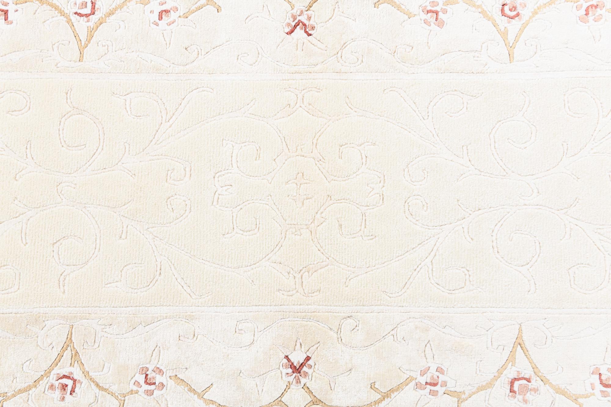 2' 8 x 9' 10 Hand Knotted Darya Wool Runner Rug