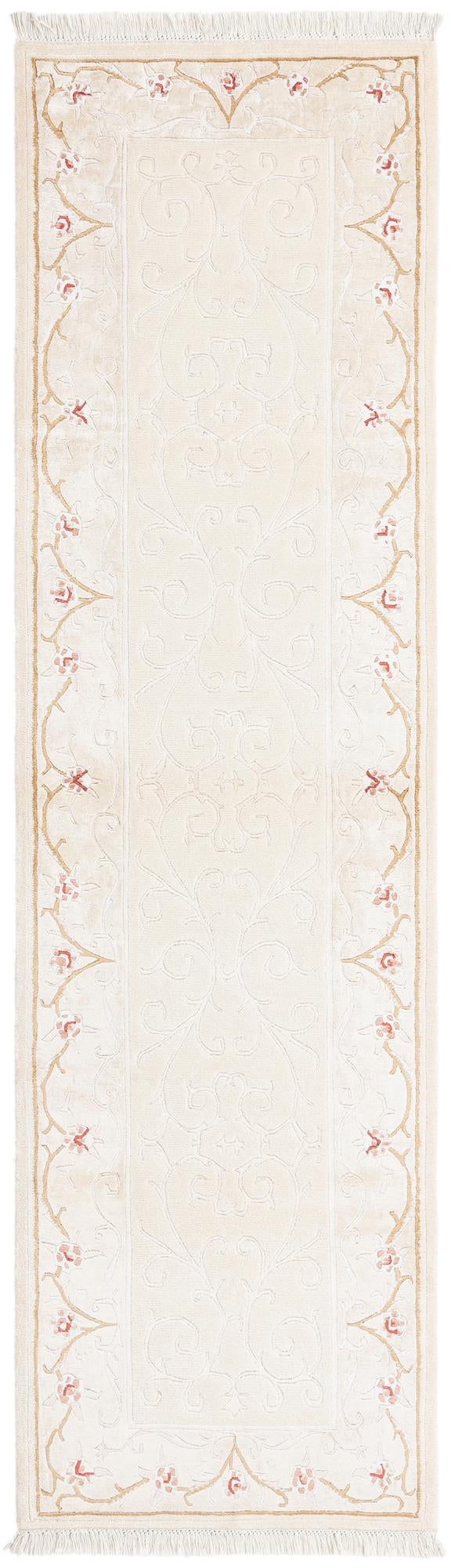 2' 8 x 9' 10 Hand Knotted Darya Wool Runner Rug