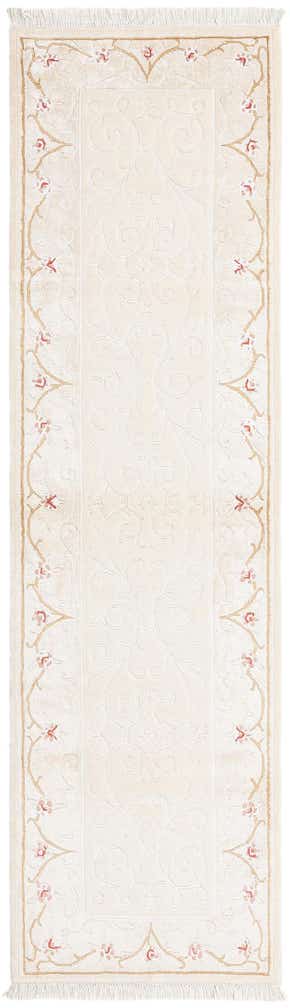 2' 8 x 9' 10 Hand Knotted Darya Wool Runner Rug