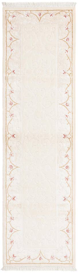 Detail image of 2' 8 x 9' 10 Hand Knotted Darya Wool Runner Rug