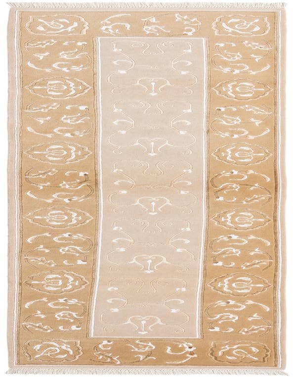 Detail image of 2' 9 x 9' 9 Hand Knotted Darya Wool Runner Rug