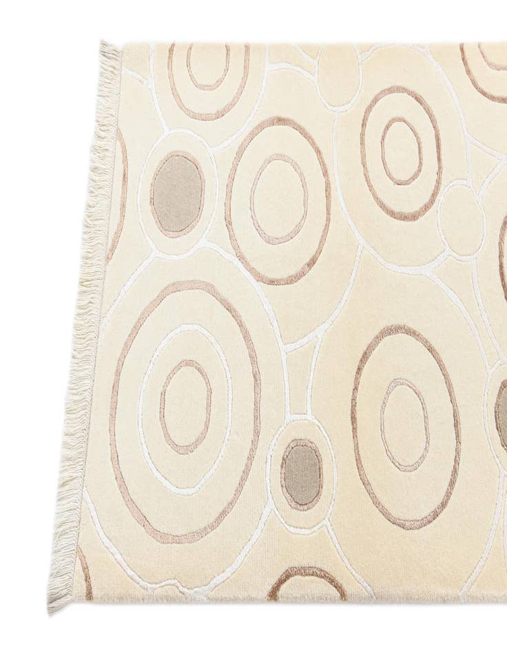 Detail image of 2' 9 x 9' 7 Hand Knotted Darya Wool Runner Rug