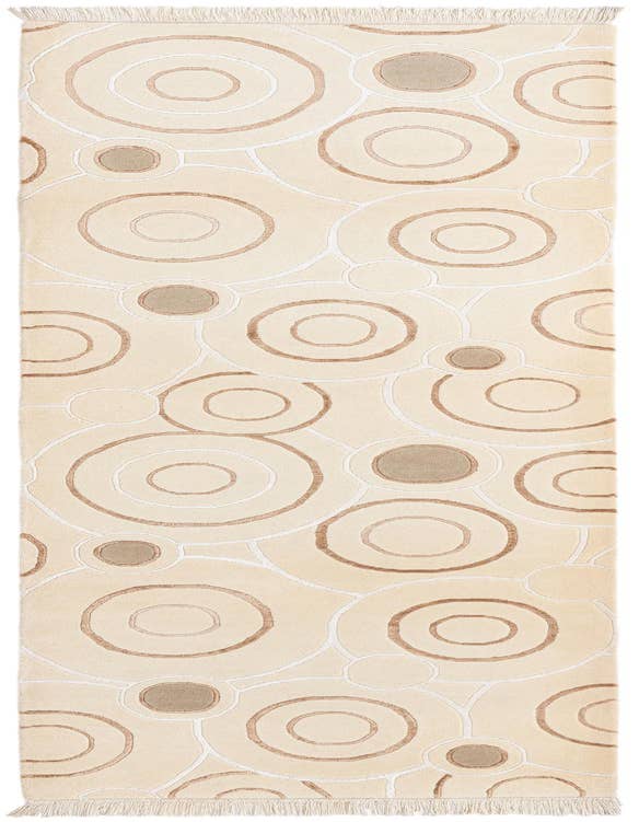 Detail image of 2' 9 x 9' 7 Hand Knotted Darya Wool Runner Rug