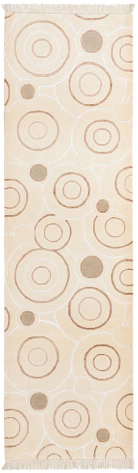 Detail image of 2' 9 x 9' 7 Hand Knotted Darya Wool Runner Rug