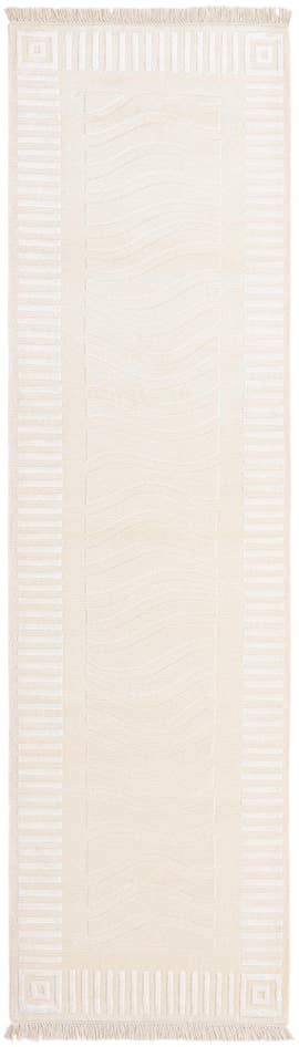 Detail image of 2' 8 x 9' 10 Hand Knotted Darya Wool Runner Rug