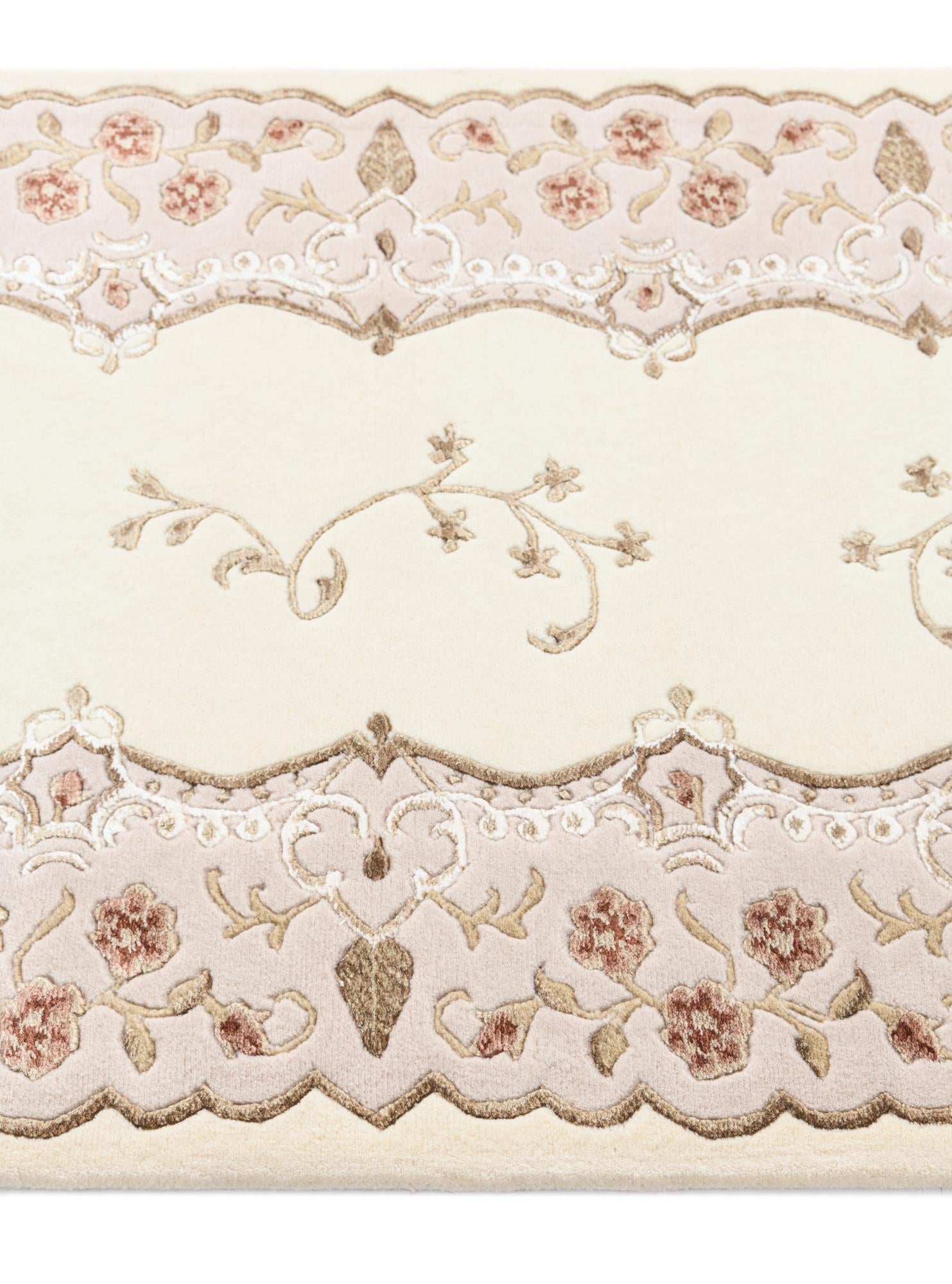 2' 9 x 9' 10 Hand Knotted Darya Wool Runner Rug
