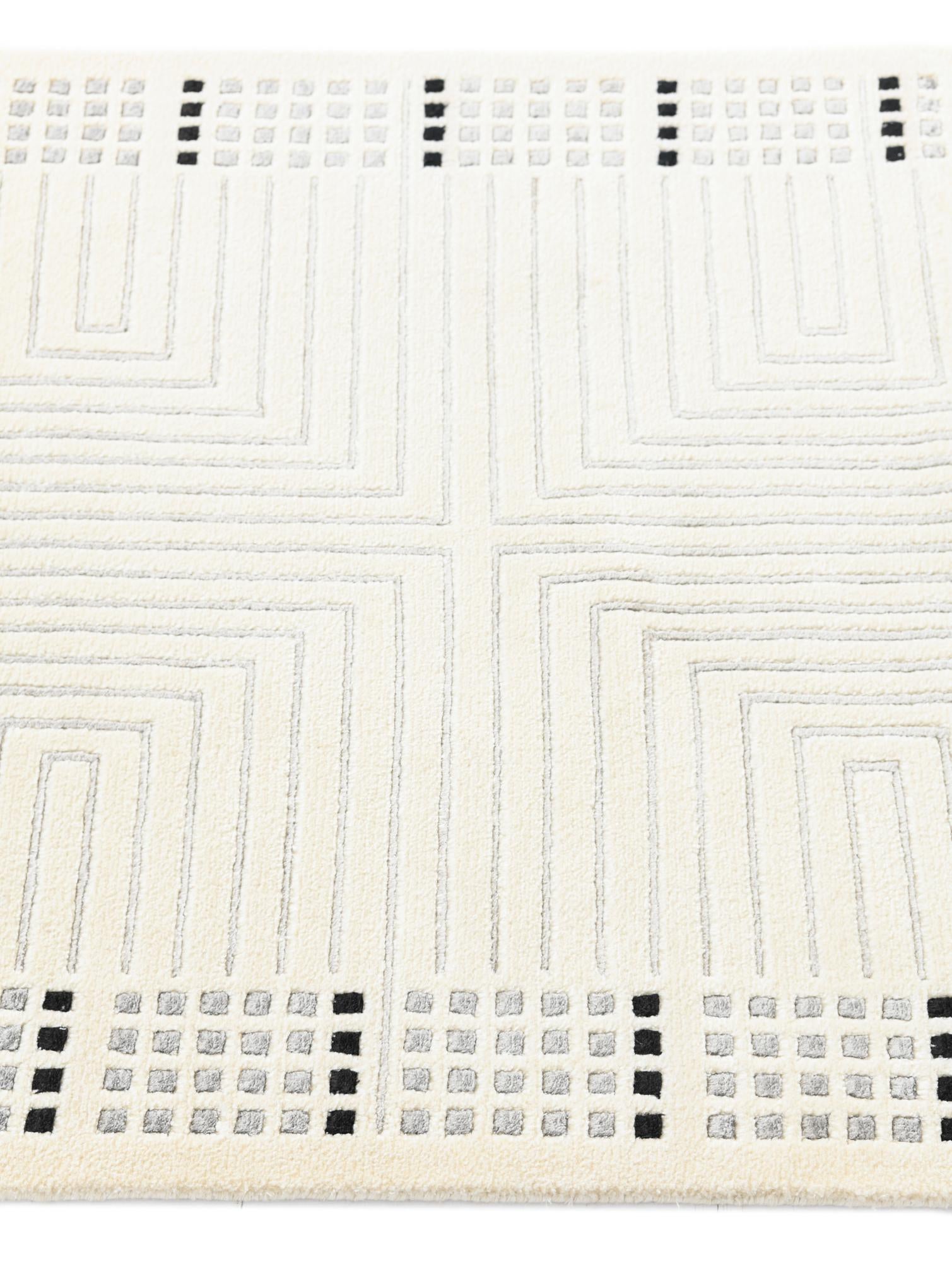 2' 7 x 10' Hand Knotted Darya Wool Runner Rug