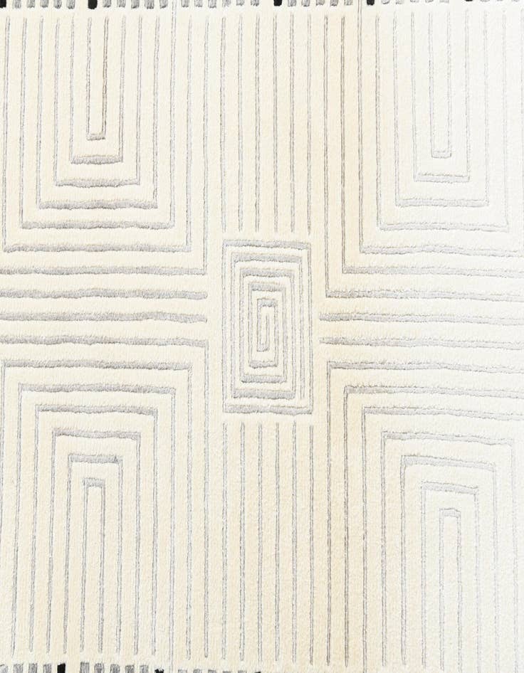 Detail image of 2' 7 x 10'  Hand Knotted Darya Wool Runner Rug