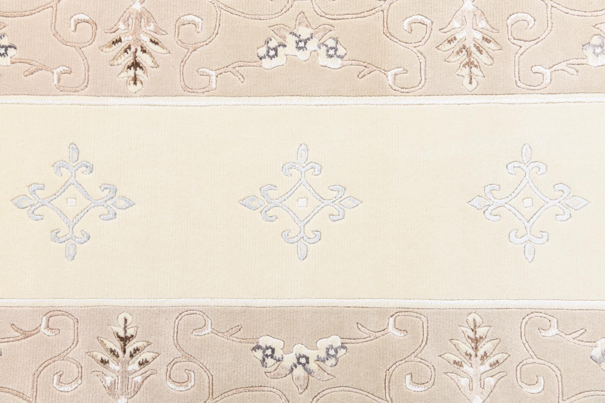 2' 9 x 9' 9 Hand Knotted Darya Wool Runner Rug