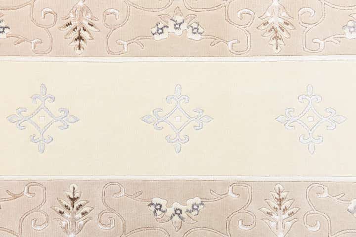 2' 9 x 9' 9 Hand Knotted Darya Wool Runner Rug