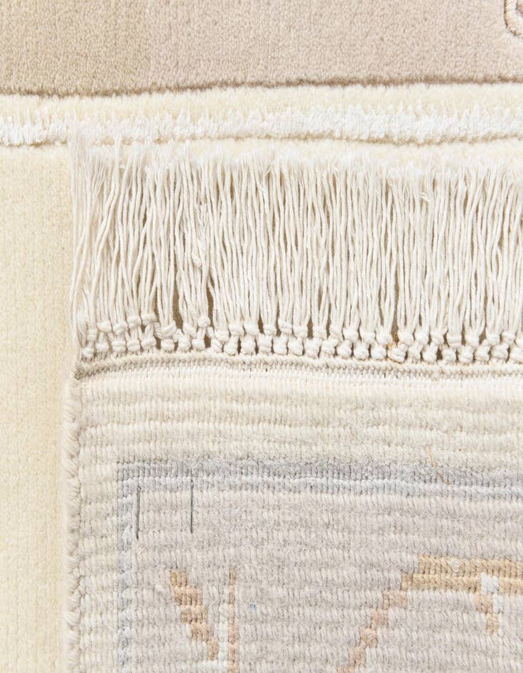 Detail image of 2' 9 x 9' 9  Hand Knotted Darya Wool Runner Rug