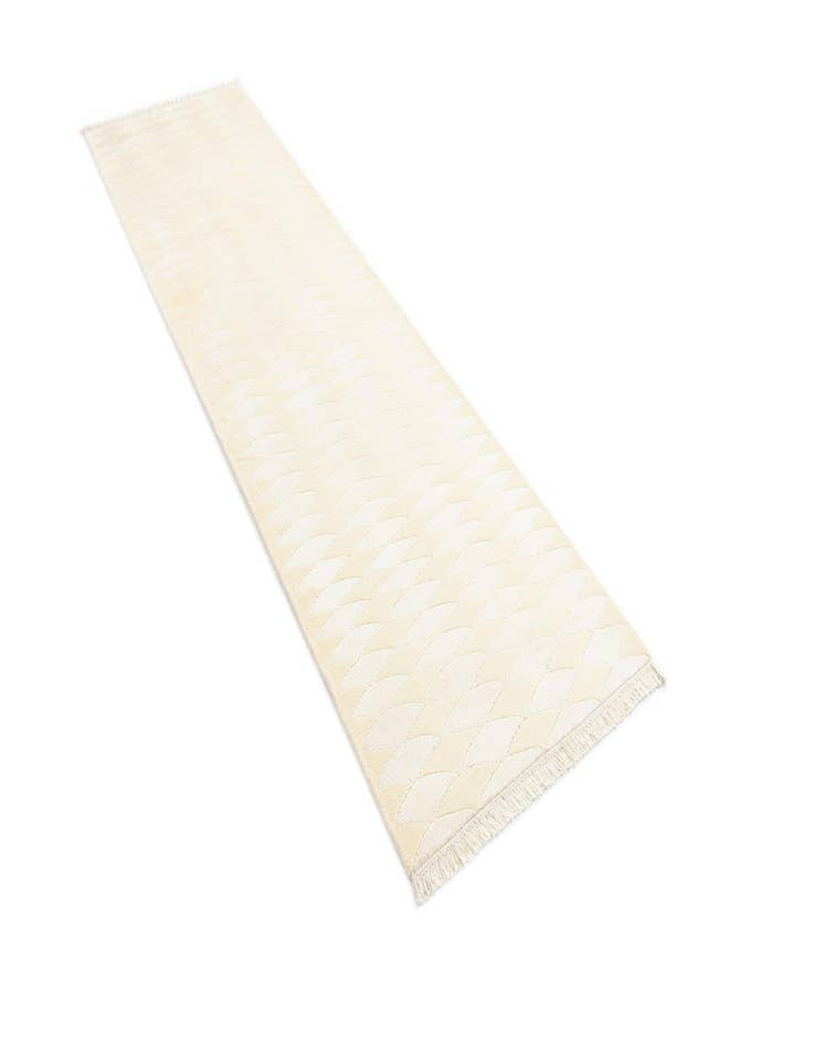 Detail image of 2' 7 x 9' 7  Hand Knotted Darya Wool Runner Rug