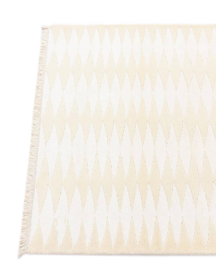 Detail image of 2' 7 x 9' 7  Hand Knotted Darya Wool Runner Rug