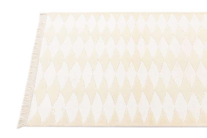 2' 7 x 9' 7 Hand Knotted Darya Wool Runner Rug