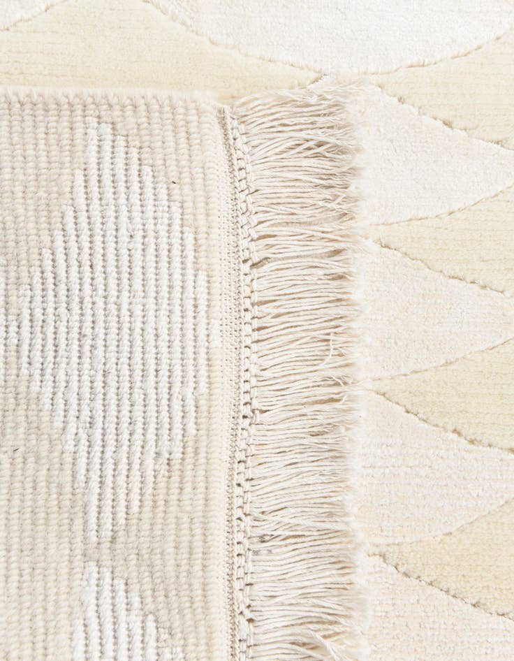 Detail image of 2' 7 x 9' 7  Hand Knotted Darya Wool Runner Rug