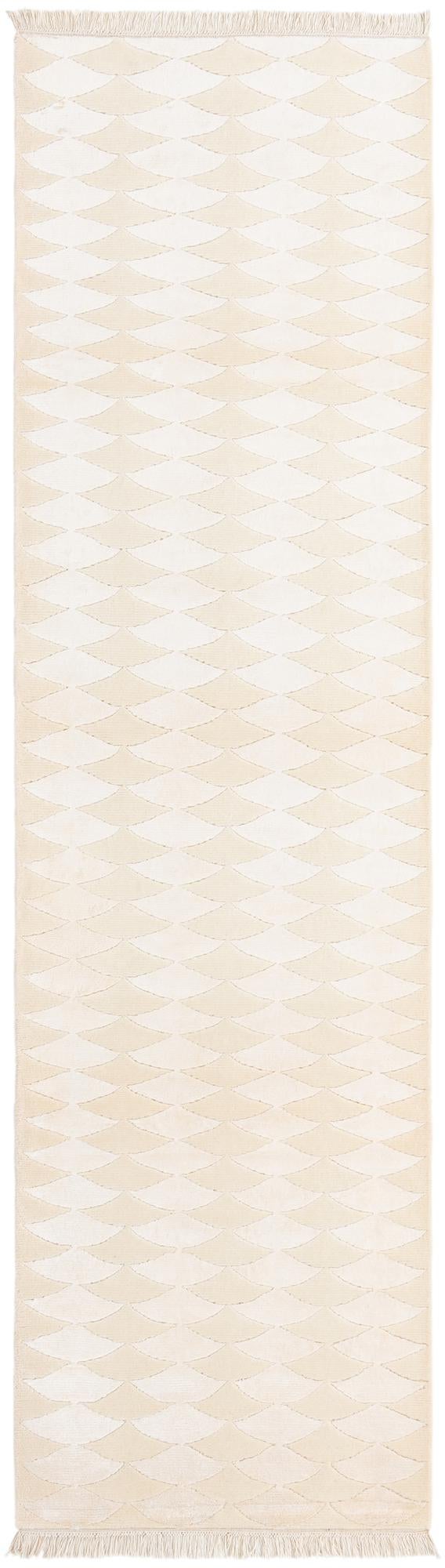 2' 7 x 9' 7 Hand Knotted Darya Wool Runner Rug