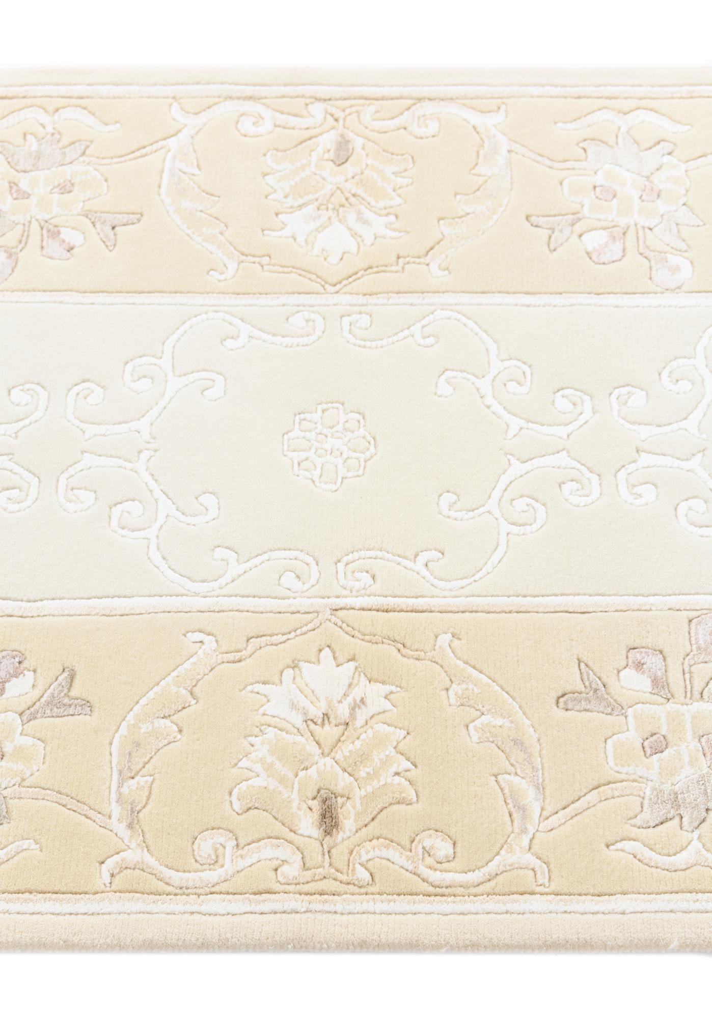 2' 9 x 10' Hand Knotted Darya Wool Runner Rug