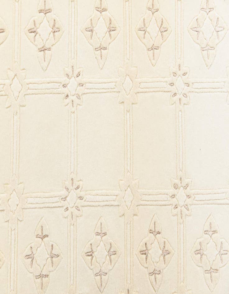 Detail image of 2' 11 x 9' 9  Hand Knotted Darya Wool Runner Rug