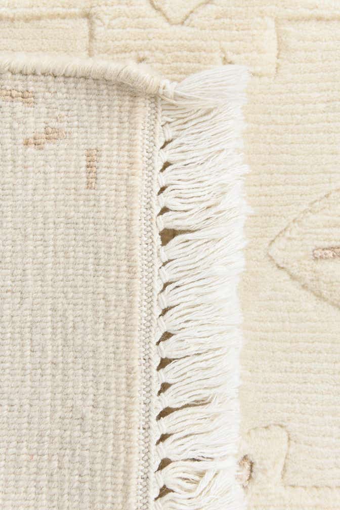 2' 11 x 9' 9 Hand Knotted Darya Wool Runner Rug