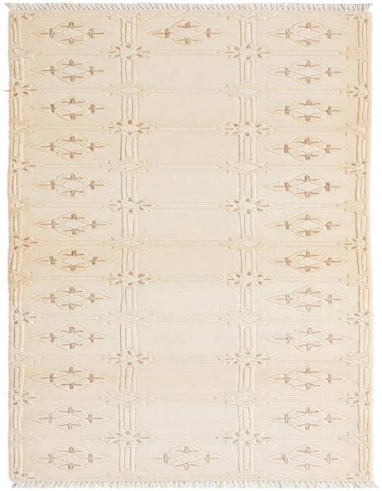 Detail image of 2' 11 x 9' 9 Hand Knotted Darya Wool Runner Rug