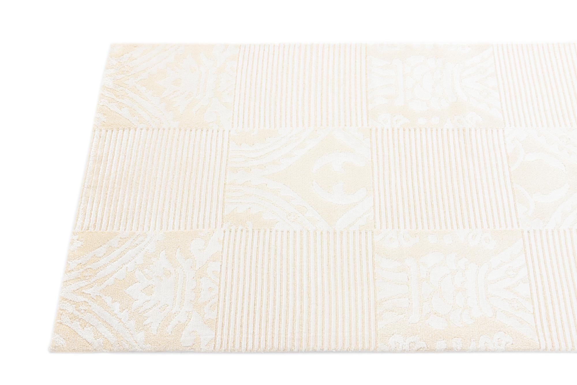 2' 7 x 9' 10 Hand Knotted Darya Wool Runner Rug