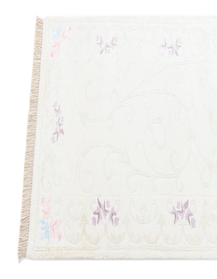 Detail image of 2' 7 x 9' 9 Hand Knotted Darya Wool Runner Rug