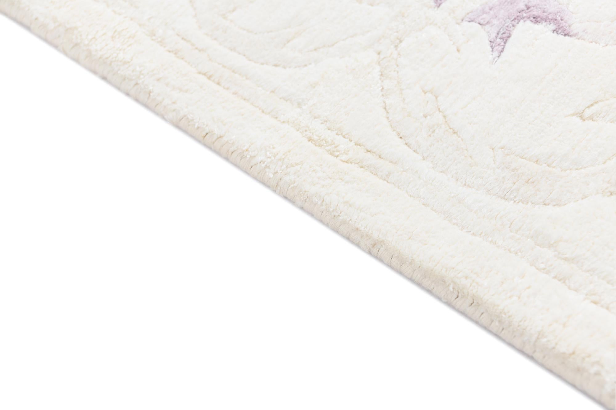 2' 7 x 9' 9 Hand Knotted Darya Wool Runner Rug
