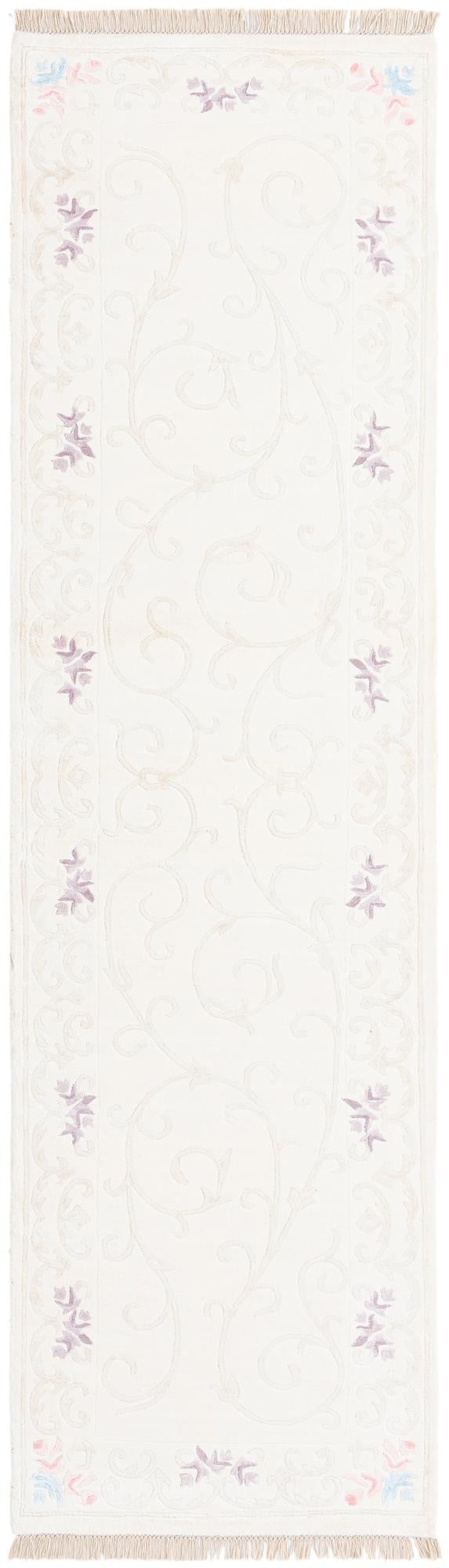 2' 7 x 9' 9 Hand Knotted Darya Wool Runner Rug