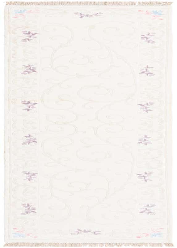 2' 7 x 9' 9 Hand Knotted Darya Wool Runner Rug