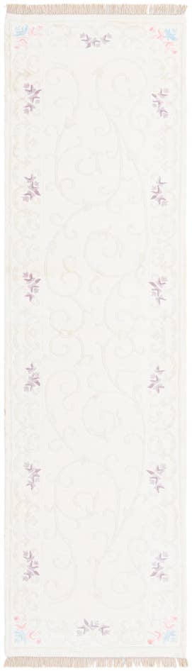 Detail image of 2' 7 x 9' 9 Hand Knotted Darya Wool Runner Rug