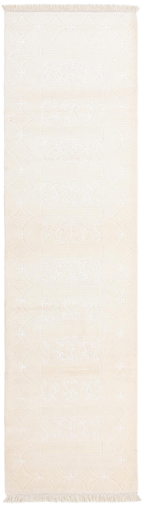 2' 9 x 9' 9 Hand Knotted Darya Wool Runner Rug