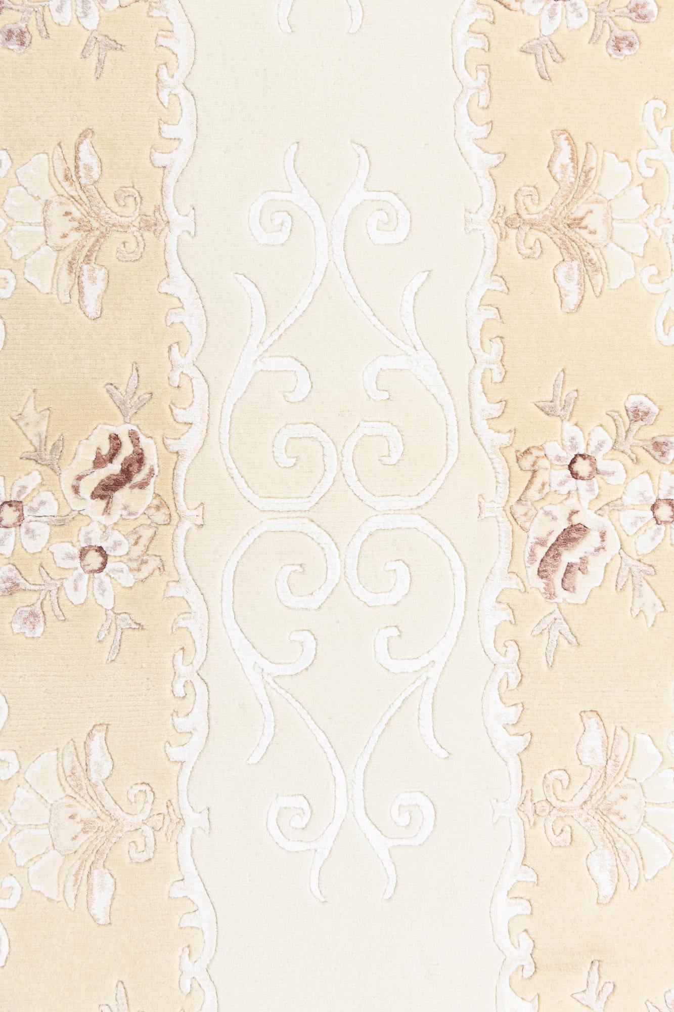 2' 9 x 10' Hand Knotted Darya Wool Runner Rug