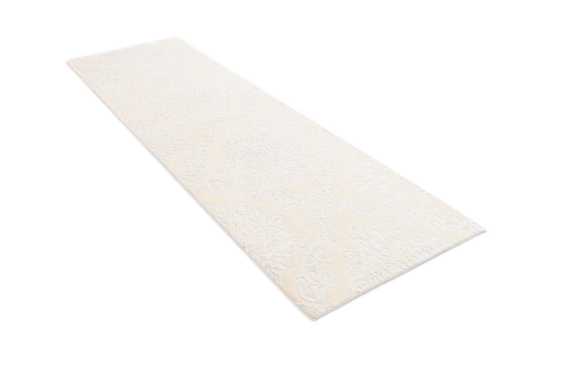 2' 10 x 10' Hand Knotted Darya Wool Runner Rug