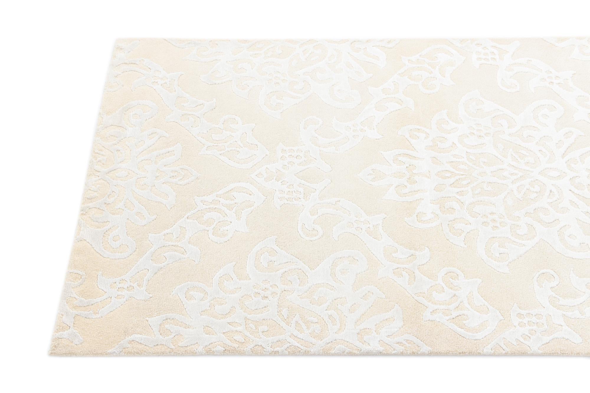 2' 10 x 10' Hand Knotted Darya Wool Runner Rug