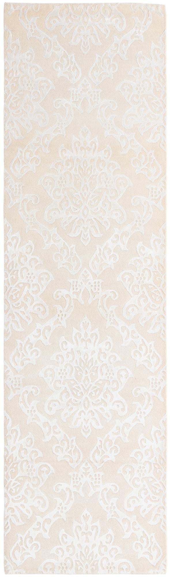 2' 10 x 10' Hand Knotted Darya Wool Runner Rug