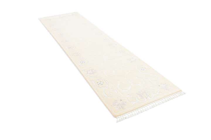 2' 9 x 9' 10 Hand Knotted Darya Wool Runner Rug