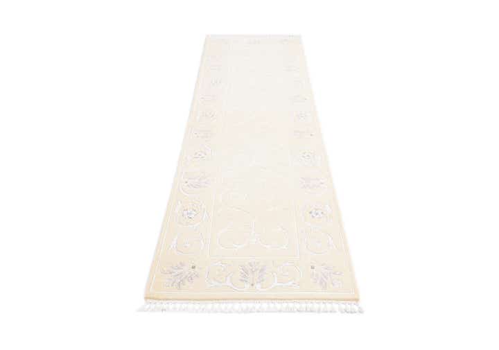 2' 9 x 9' 10 Hand Knotted Darya Wool Runner Rug