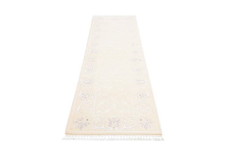 Detail image of 2' 9 x 9' 10 Hand Knotted Darya Wool Runner Rug