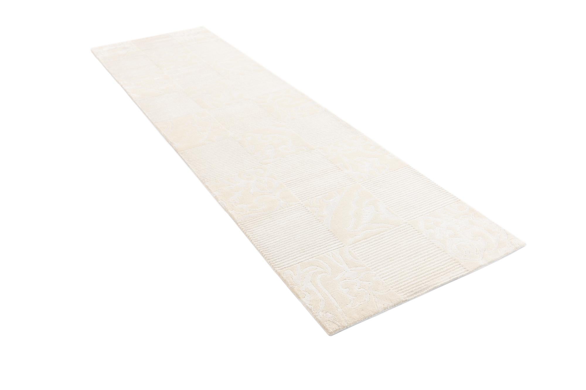 2' 9 x 10' 2 Hand Knotted Darya Wool Runner Rug