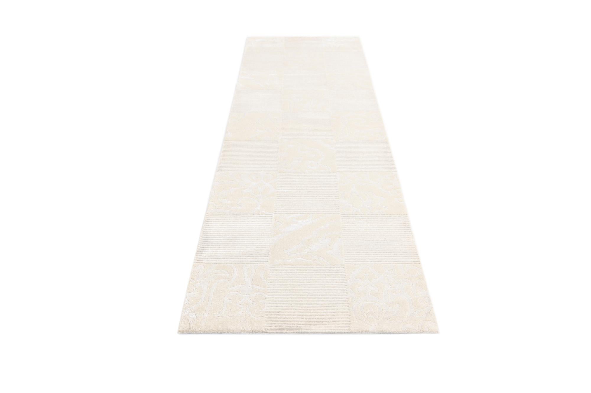 2' 9 x 10' 2 Hand Knotted Darya Wool Runner Rug