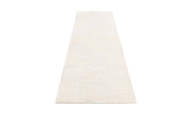 Detail image of 2' 9 x 10' 2 Hand Knotted Darya Wool Runner Rug