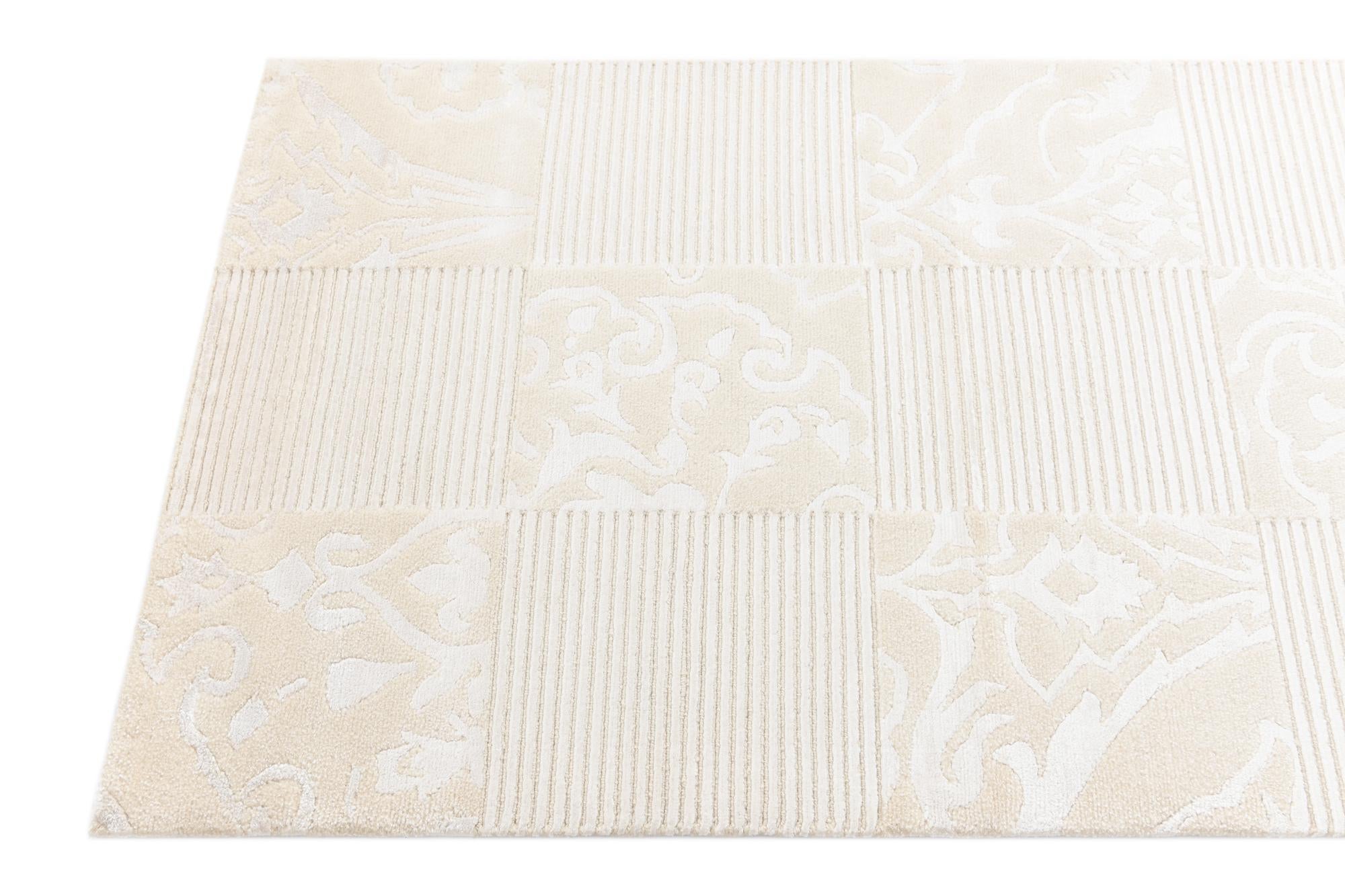 2' 9 x 10' 2 Hand Knotted Darya Wool Runner Rug