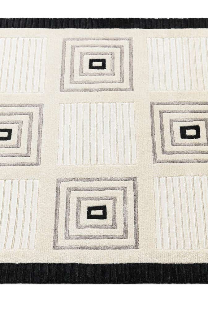 2' 7 x 9' 10 Hand Knotted Darya Wool Runner Rug