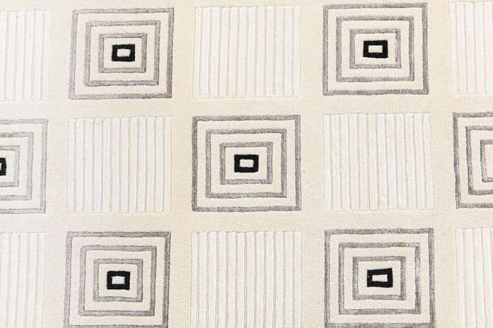 2' 7 x 9' 10 Hand Knotted Darya Wool Runner Rug