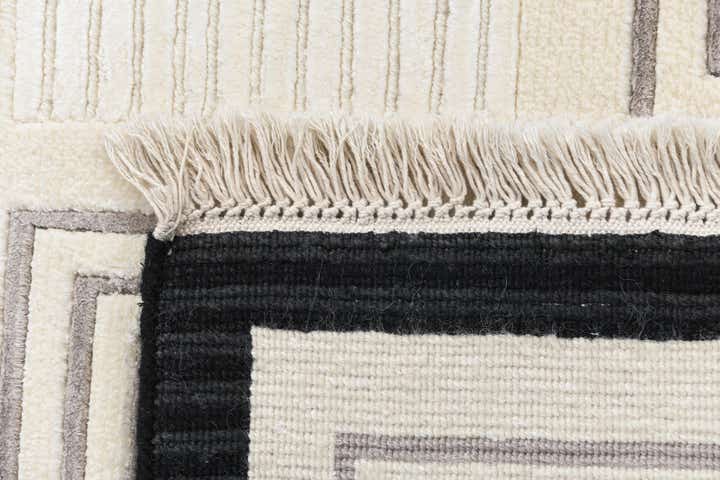 2' 7 x 9' 10 Hand Knotted Darya Wool Runner Rug