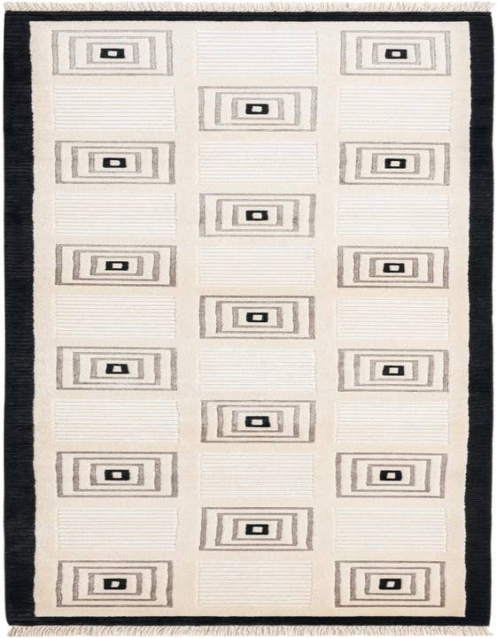 Detail image of 2' 7 x 9' 10 Hand Knotted Darya Wool Runner Rug