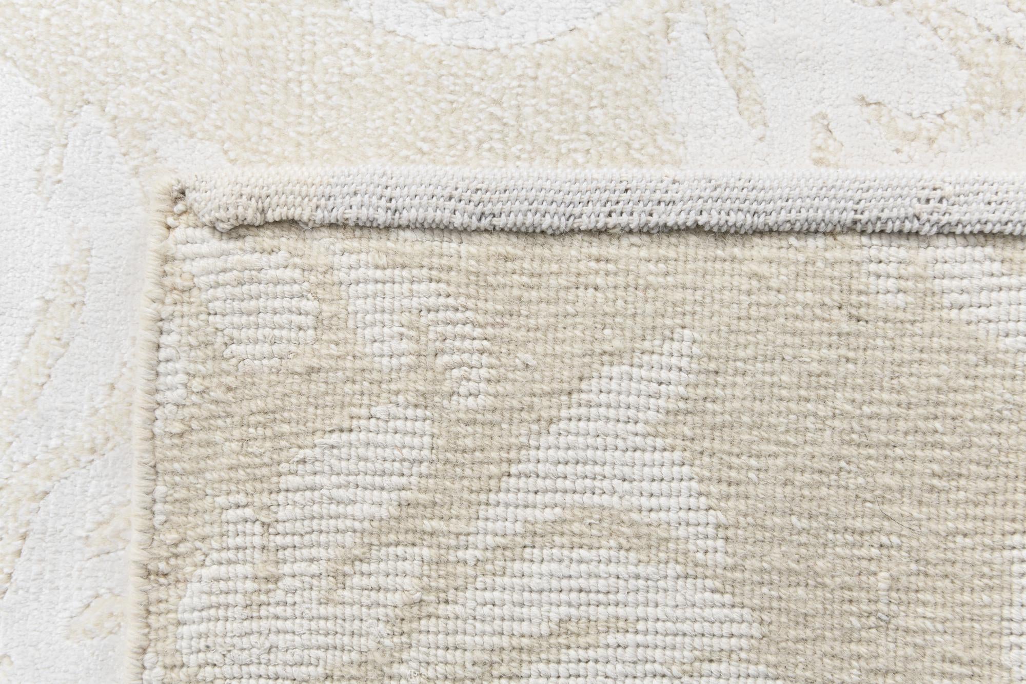 2' 9 x 9' 10 Hand Knotted Darya Wool Runner Rug